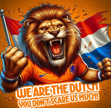 Diamond Painting We are the DUTCH met Ronde steentjes 100x100 - Beste Kwaliteit
